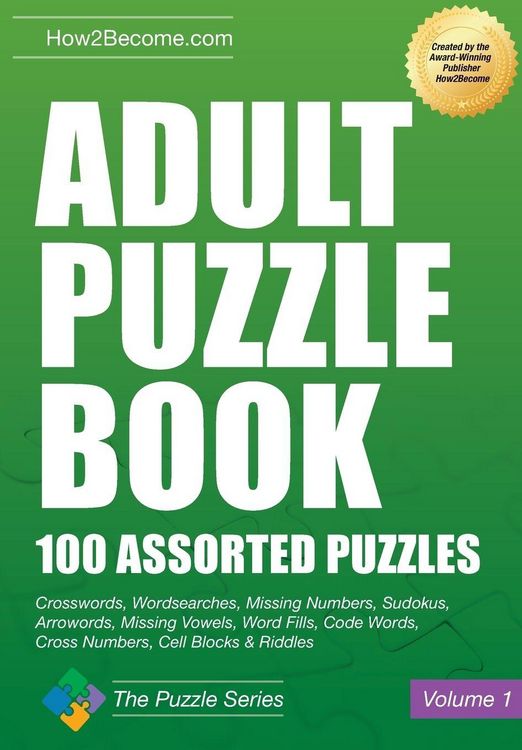 Produktbild: Adult Puzzle Book