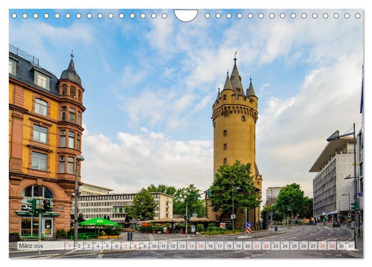 Produktbild: Frankfurt am Main Impressionen (Wandkalender 2026 DIN A4 quer), CALVENDO Monatskalender