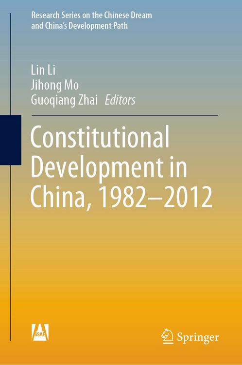 Produktbild: Constitutional Development in China, 1982-2012