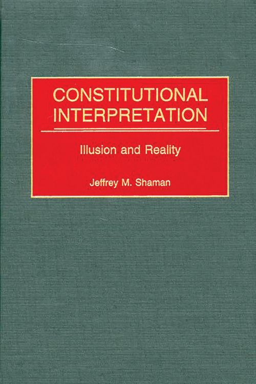 Produktbild: Constitutional Interpretation