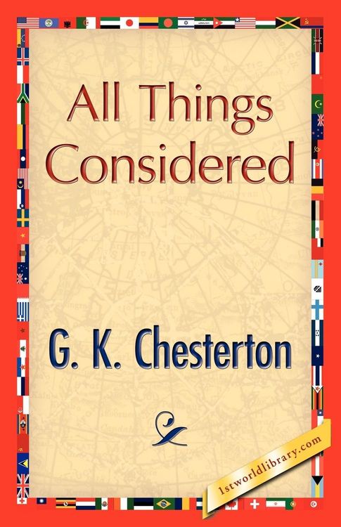 Produktbild: All Things Considered