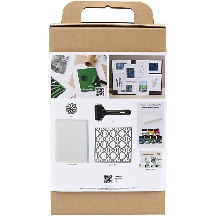 Produktbild: Creativ Company DIY Werkzeugsatz Gel-Druck