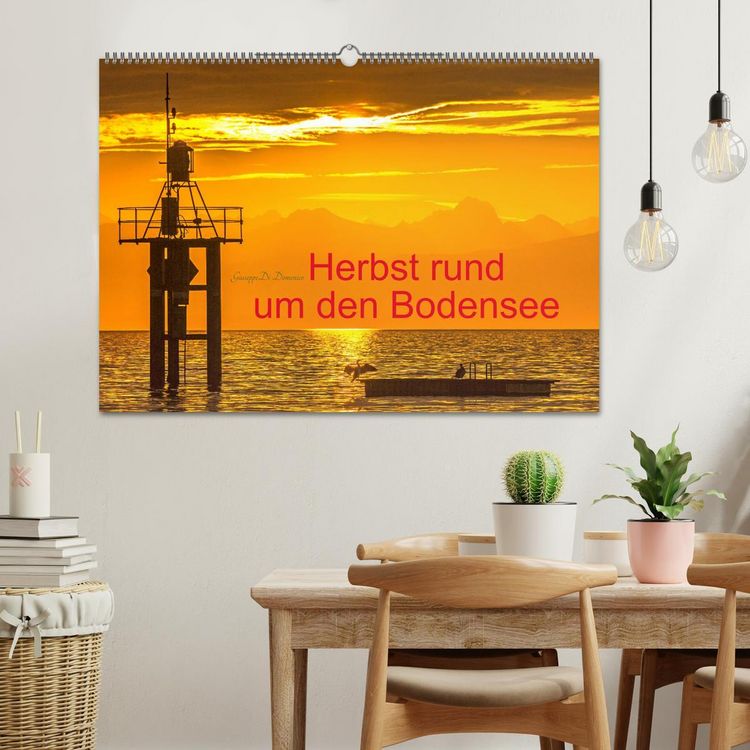 Produktbild: Herbst rund um den Bodensee (Wandkalender 2026 DIN A2 quer), CALVENDO Monatskalender