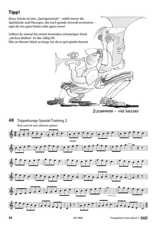 Produktbild: Trompeten Fuchs Band 3