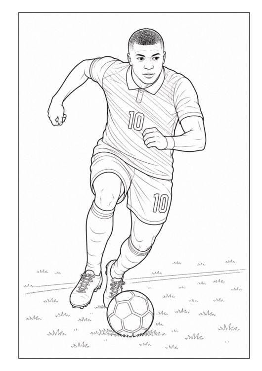 Produktbild: WM 2026 Fu&szlig;ball Malbuch f&uuml;r Kinder ab 6 Jahren mit 70 authentischen Spielerzeichnungen