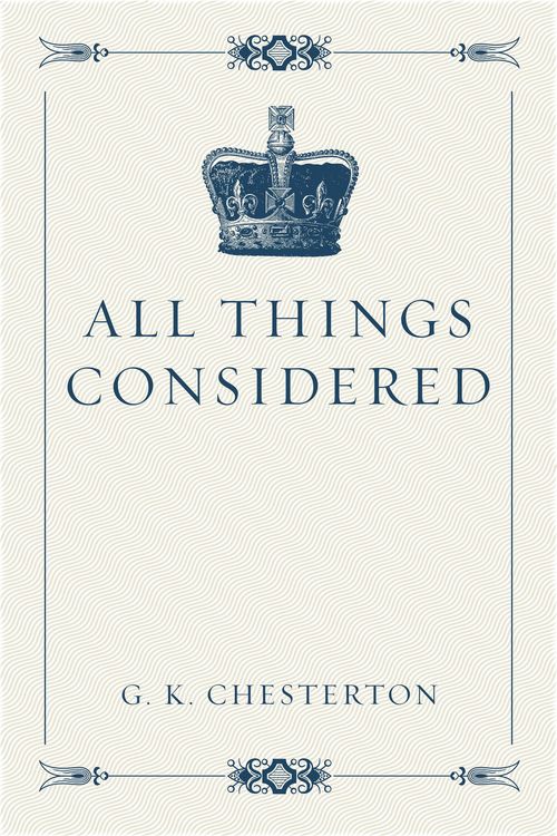 Produktbild: All Things Considered