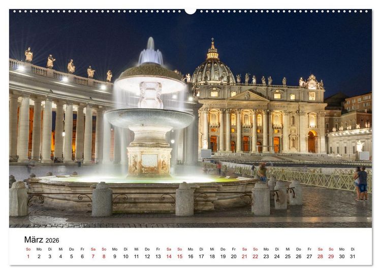 Produktbild: Lichter der Stadt (hochwertiger Premium Wandkalender 2026 DIN A2 quer), Kunstdruck in Hochglanz
