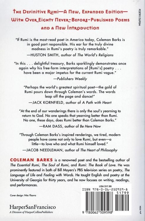 Produktbild: The Essential Rumi - Reissue