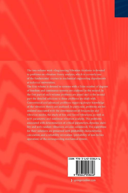 Produktbild: Engineering Vibration Analysis