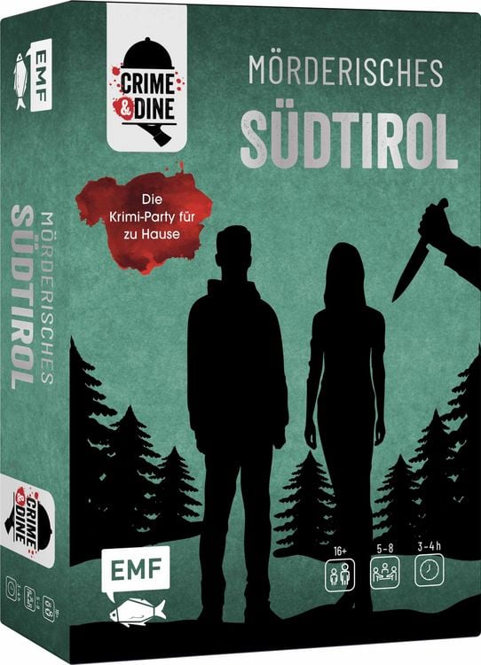 Produktbild: Crime & Dine &ndash; Das Krimi-Dinner-Set: M&ouml;rderisches S&uuml;dtirol