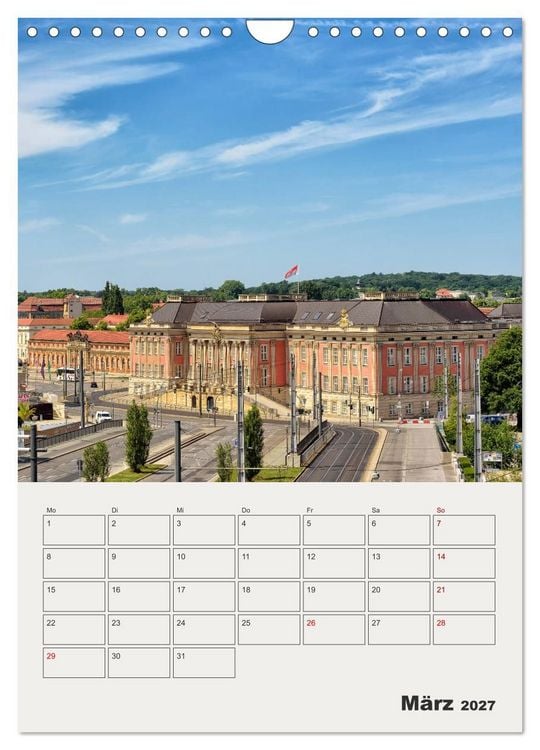 Produktbild: Potsdam in Farbe (Wandkalender 2027 DIN A4 hoch), CALVENDO Monatskalender