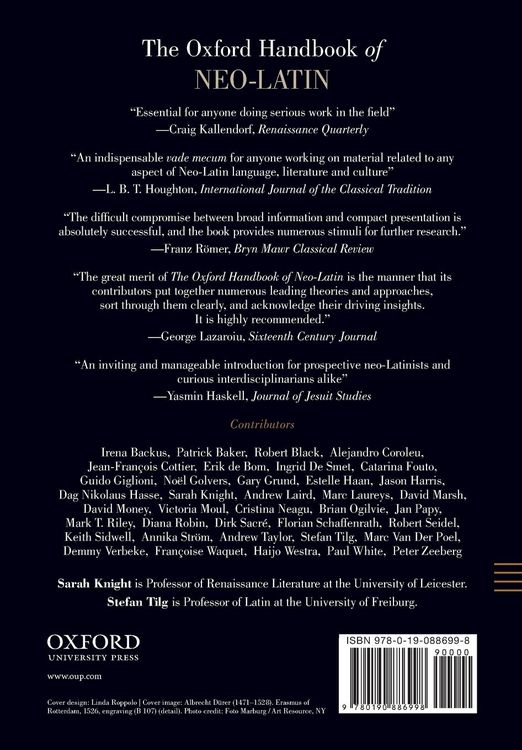 Produktbild: Oxford Handbook of Neo-Latin