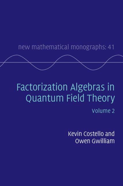 Produktbild: Factorization Algebras in Quantum Field Theory