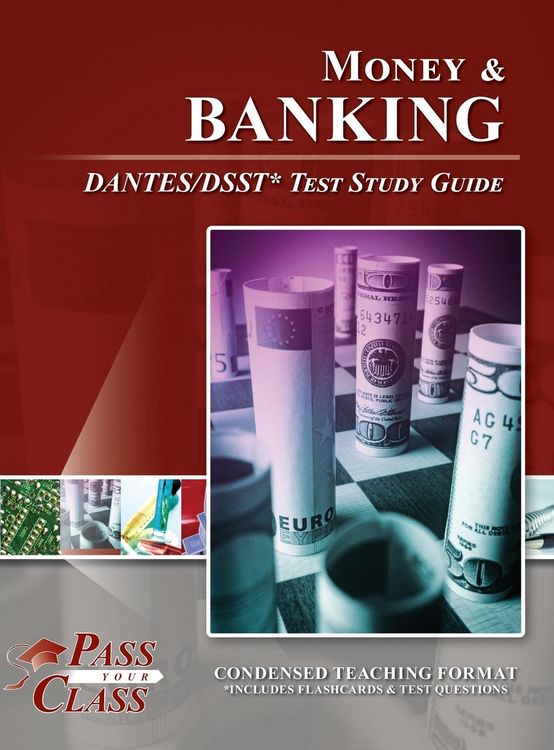 Produktbild: Money and Banking DANTES/DSST Test Study Guide