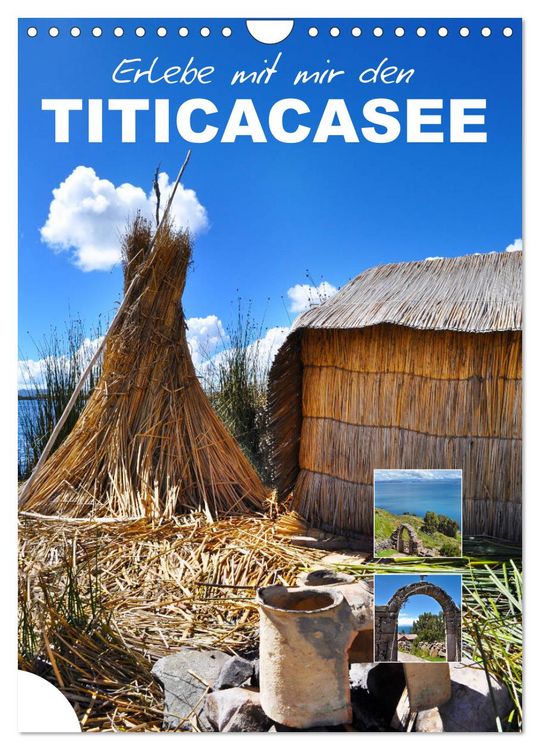 Produktbild: Erlebe mit mir den Titicacasee (Wandkalender 2026 DIN A4 hoch), CALVENDO Monatskalender