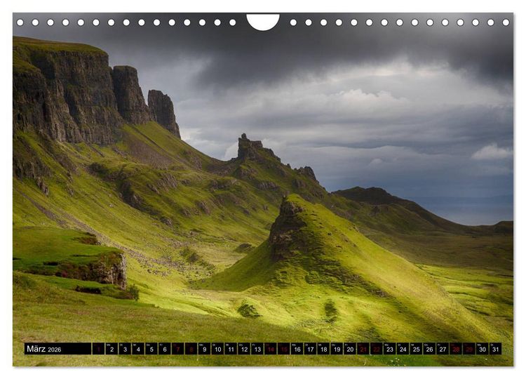 Produktbild: Schottland im Licht (Wandkalender 2026 DIN A4 quer), CALVENDO Monatskalender
