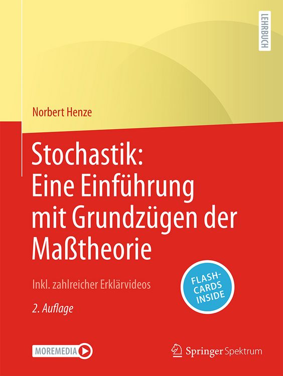 Produktbild: Stochastik: Eine Einf&uuml;hrung mit Grundz&uuml;gen der Ma&szlig;theorie