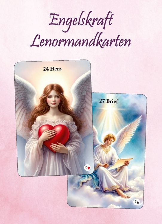 Produktbild: Engelskraft Lenormandkarten