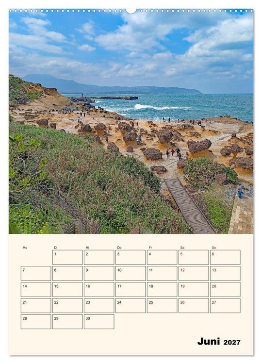 Produktbild: Taiwan &ndash; Traumreise durch Asiens Geheimtipp (Wandkalender 2027 DIN A2 hoch), CALVENDO Monatskalender
