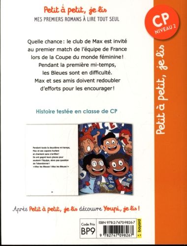 Produktbild: Max fou de foot. Allez les Bleues !