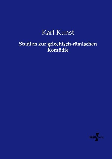 Produktbild: Studien zur griechisch-r&ouml;mischen Kom&ouml;die