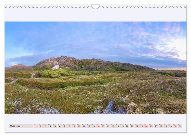 Produktbild: Norwegen Nordland Troms og Finnmark - Panoramen (Wandkalender 2026 DIN A3 quer), CALVENDO Monatskalender