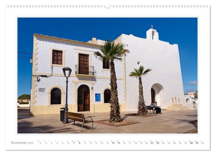 Produktbild: Ibiza und Formentera Impressionen (Wandkalender 2026 DIN A2 quer), CALVENDO Monatskalender
