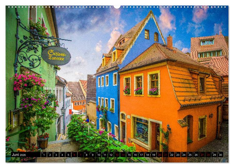 Produktbild: Mei&szlig;en Impressionen (Wandkalender 2026 DIN A2 quer), CALVENDO Monatskalender