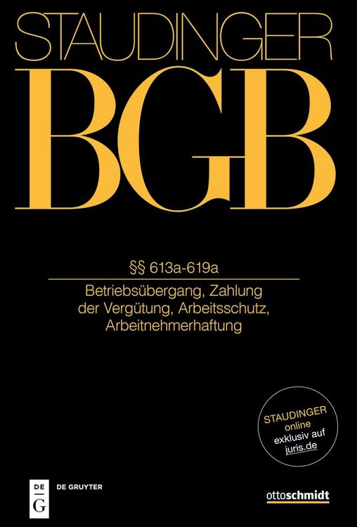 Produktbild: &sect;&sect; 613a-619a