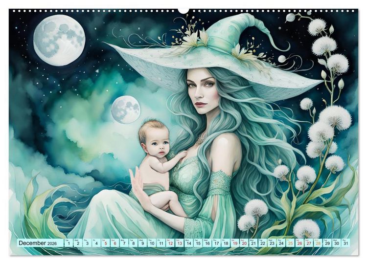 Produktbild: Enchantress of nature (High Quality Premium Wall Calendar 2026 DIN A2 landscape),CALVENDO 12 Month Wall Calendar