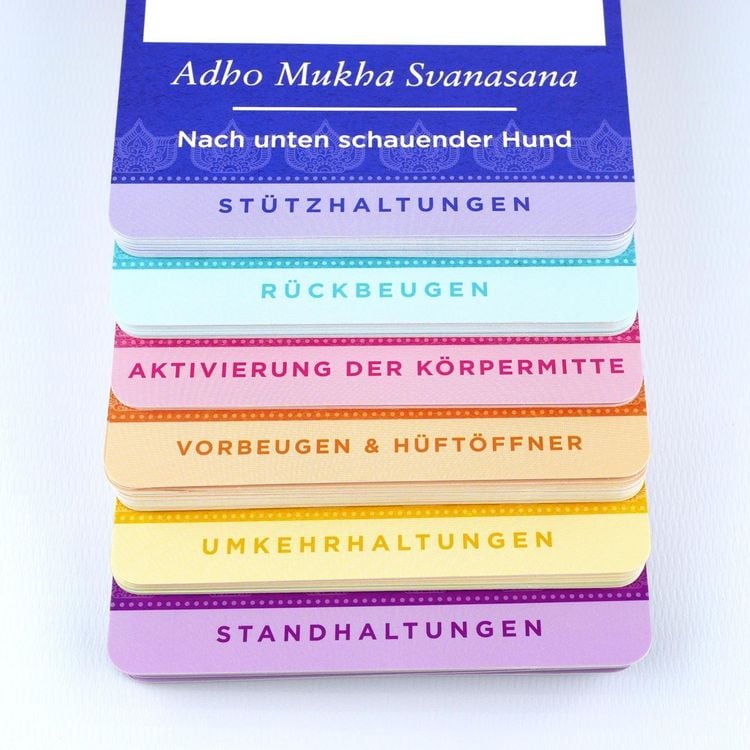 Produktbild: Yoga-Workouts gestalten &ndash; Kartenset
