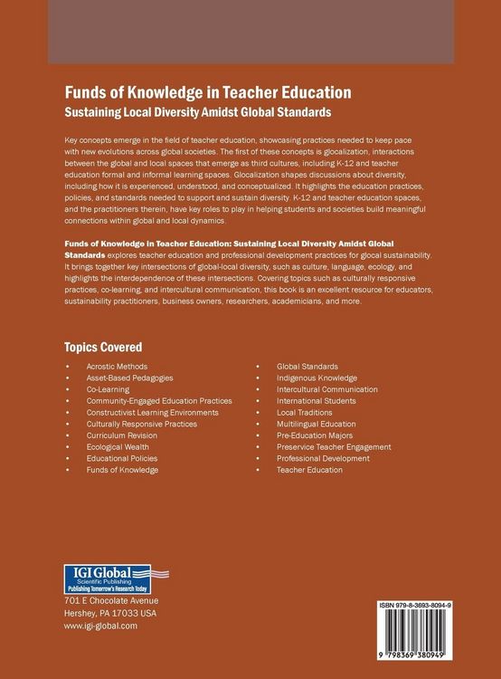 Produktbild: Funds of Knowledge in Teacher Education