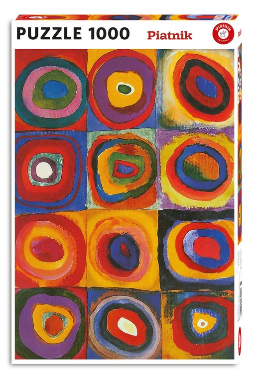 Produktbild: Kandinsky - Konzentrische Kreise - 1000 Teile Puzzle