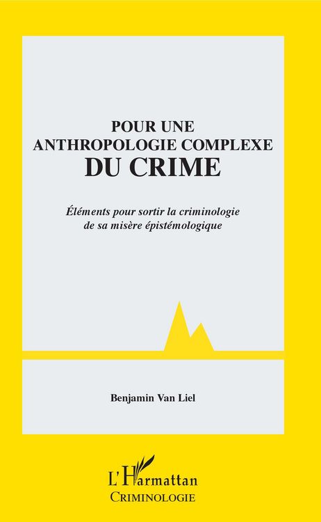 Produktbild: Pour une anthropologie complexe du crime