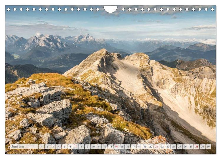 Produktbild: "Bergpixel" Faszination Bergwandern (Wandkalender 2026 DIN A4 quer), CALVENDO Monatskalender