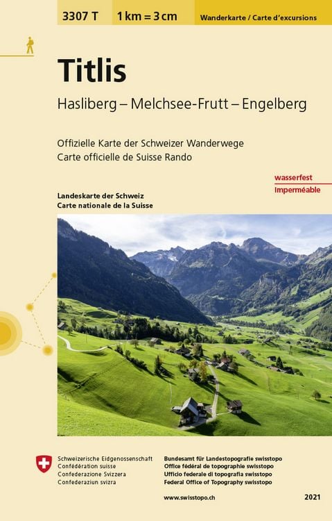 Produktbild: 3307T Titlis Wanderkarte