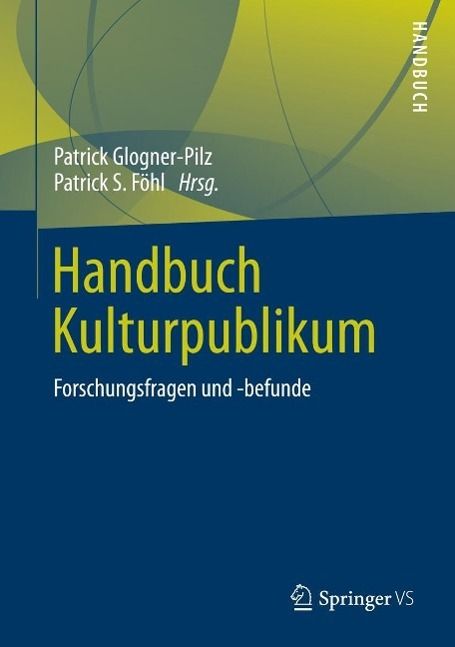Produktbild: Handbuch Kulturpublikum