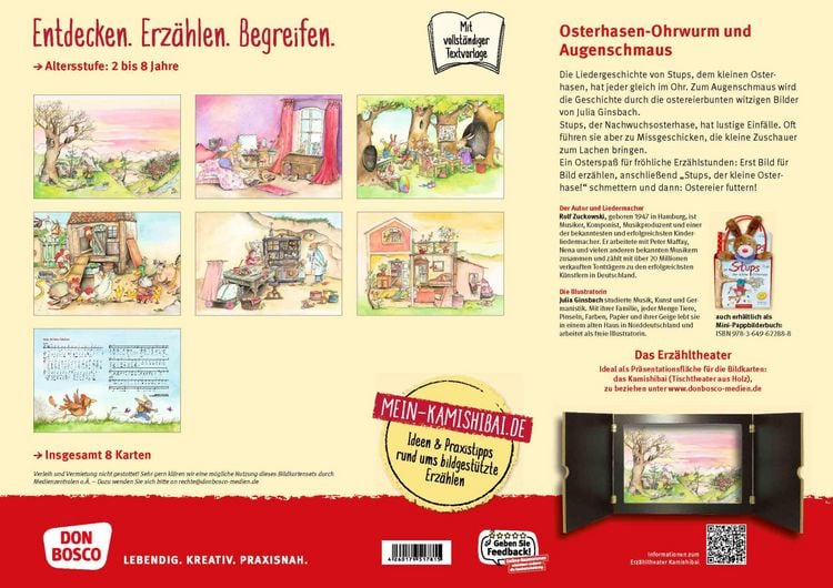 Produktbild: Stups, der kleine Osterhase. Kamishibai Bildkartenset