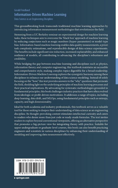 Produktbild: Information-Driven Machine Learning