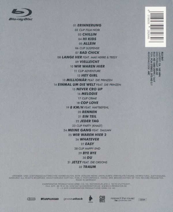 Produktbild: Cro - MTV Unplugged