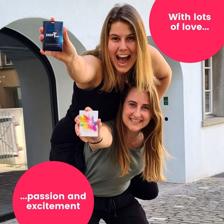 Produktbild: DeepTalk Gespr&auml;chsfragekarten (Pocket Size) ENGLISH Version