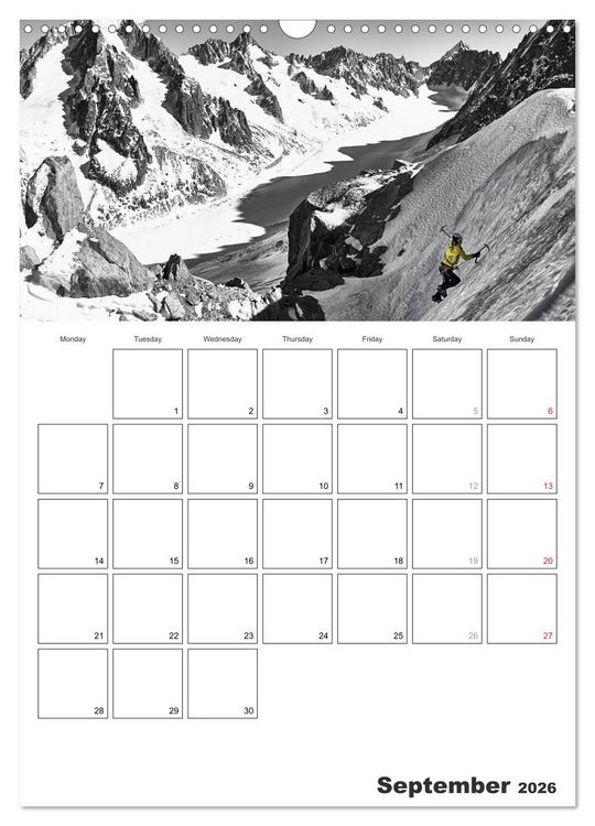 Produktbild: EXPLORING ALPS (Wall Calendar 2026 DIN A3 portrait), CALVENDO 12 Month Wall Calendar