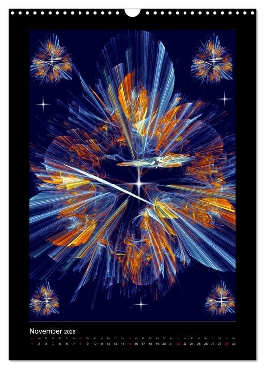 Produktbild: Kunstkalender 2026 (Wandkalender 2026 DIN A3 hoch), CALVENDO Monatskalender