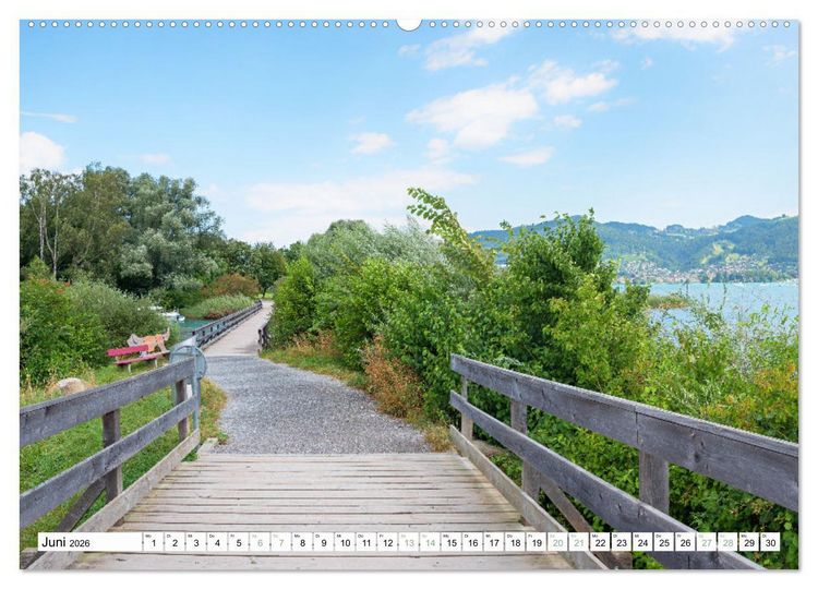 Produktbild: Faszination Berner Oberland - Thuner- und Brienzersee (hochwertiger Premium Wandkalender 2026 DIN A2 quer), Kunstdruck in Hochglanz