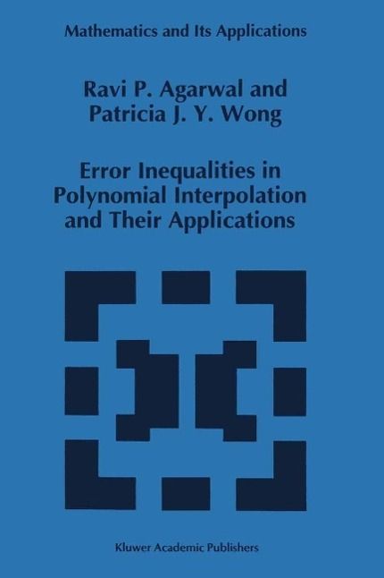 Produktbild: Error Inequalities in Polynomial Interpolation and Their Applications