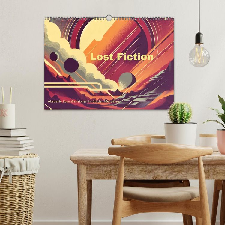 Produktbild: Lost Fiction (Wandkalender 2026 DIN A3 quer), CALVENDO Monatskalender