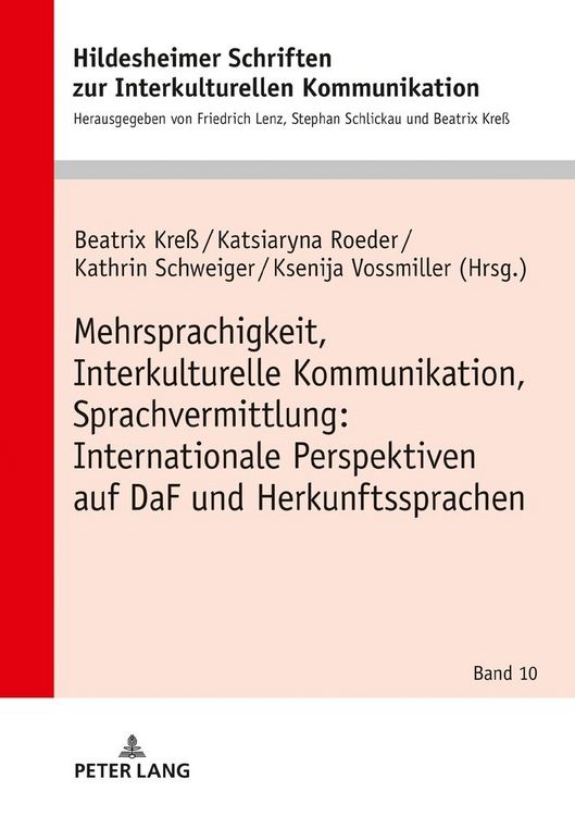 Produktbild: Mehrsprachigkeit, Interkulturelle Kommunikation, Sprachvermittlung: Internationale Perspektiven auf DaF und Herkunftssprachen