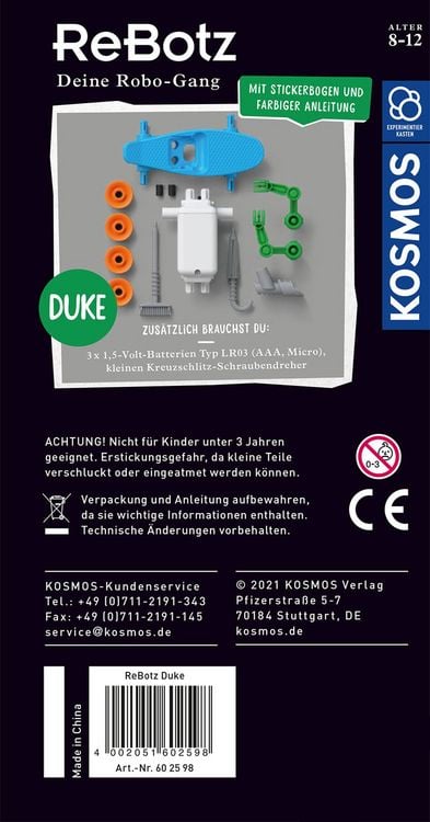 Produktbild: ReBotz Duke der Skating-Bot