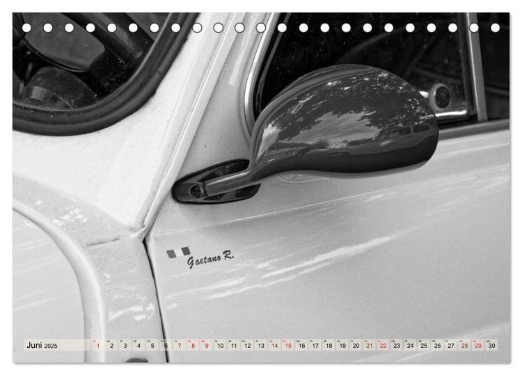 Produktbild: il Cinquecento - Details im Fokus - im Look eines legend&auml;ren Analogfilms (Tischkalender 2025 DIN A5 quer), CALVENDO Monatskalender