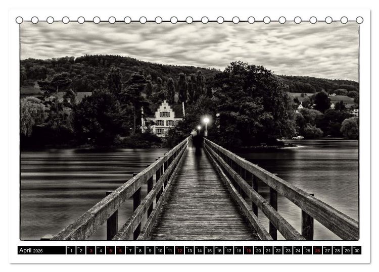 Produktbild: Boden-Seen-Sucht (Tischkalender 2026 DIN A5 quer), CALVENDO Monatskalender